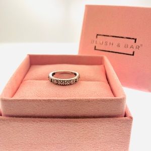 Women’s Blush & Bar Joyce Layered Stack Sterling Silver Ring